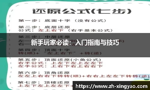 新手玩家必读：入门指南与技巧